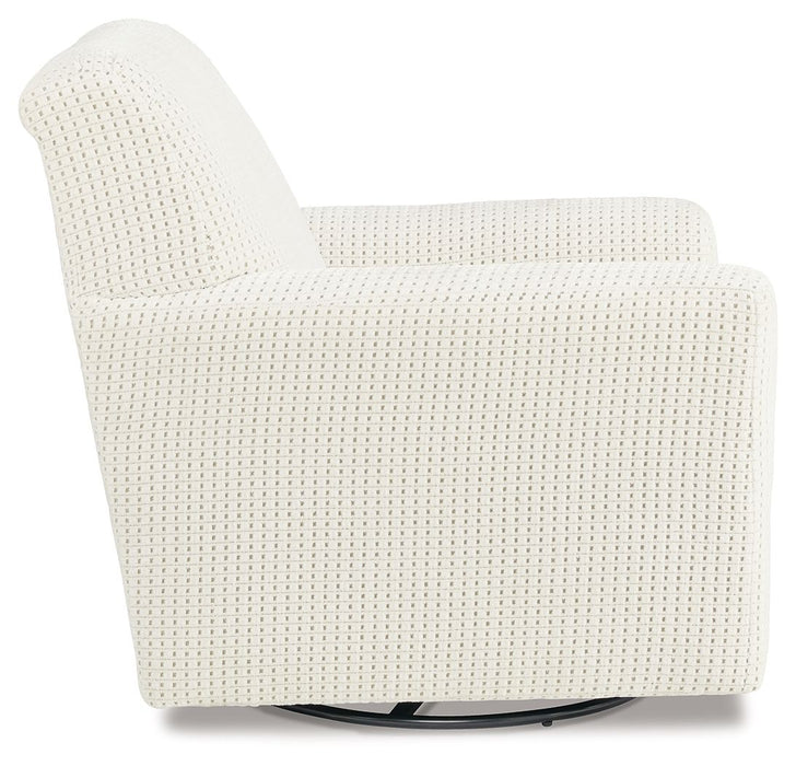Herstow - Swivel Glider Accent Chair - Premium Swivel Glider Chairs from Signature Design by Ashley® - Just $468! Shop now at Furniture Wholesale Plus  We are the best furniture store in Nashville, Hendersonville, Goodlettsville, Madison, Antioch, Mount Juliet, Lebanon, Gallatin, Springfield, Murfreesboro, Franklin, Brentwood