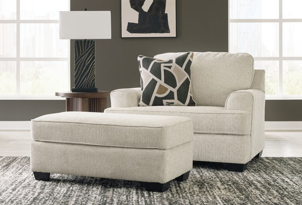 Heartcort - Living Room Set – Stationary Chair & Ottoman by Benchcraft® at Furniture Wholesale Plus , Nashville furniture store