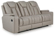 Elevate Edges - Reclining Sofa With Drop Down Table - Coin – Reclining Sofas by Signature Design by Ashley® at Furniture Wholesale Plus , Nashville furniture store