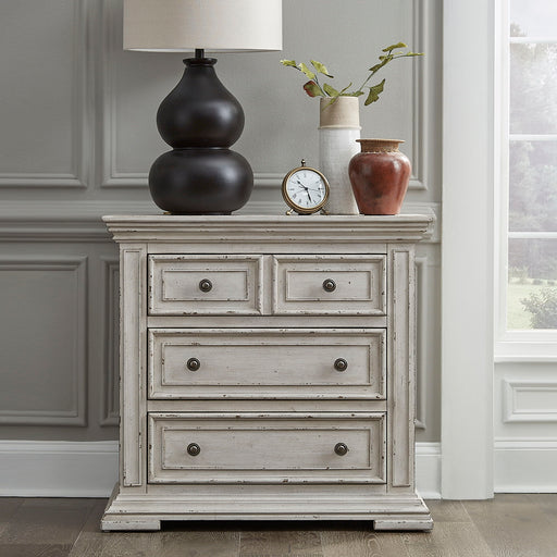 Big Valley - Bedside Chest With Charging Station – Bedside Chests by Liberty Furniture at Furniture Wholesale Plus , Nashville furniture store