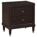 Emberlyn - 2-Drawer Nightstand - Brown – Accent Nightstands by Coaster Fine Furniture at Furniture Wholesale Plus , Nashville furniture store