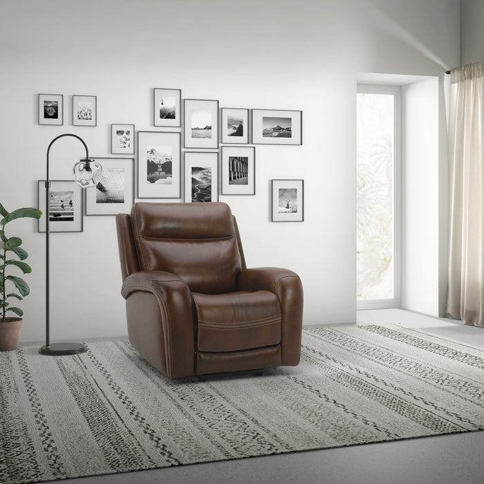 Blair - Swivel Glider Recliner P2 - Cognac – Swivel Glider Chairs by Liberty Furniture at Furniture Wholesale Plus , Nashville furniture store