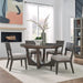 Cascade Falls - 5 Piece Pedestal Table Set - Satin Espresso / Brown – 5 Piece Dining Room Sets by Liberty Furniture at Furniture Wholesale Plus , Nashville furniture store