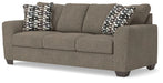 Triston-Peaks - Sofa - Suede – Stationary Sofas by Benchcraft® at Furniture Wholesale Plus , Nashville furniture store