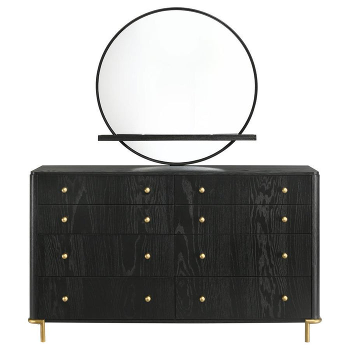Arini - 8-Drawer Bedroom Dresser With Mirror – Dresser & Mirror by CoasterElevations at Furniture Wholesale Plus , Nashville furniture store
