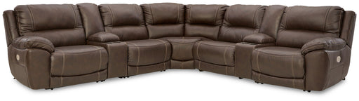 Dunleith - Power Reclining Sectional – Reclining Sectionals by Signature Design by Ashley® at Furniture Wholesale Plus , Nashville furniture store