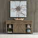 Parkland Falls - Sofa Table - Weathered Taupe – Sofa Tables by Liberty Furniture at Furniture Wholesale Plus , Nashville furniture store