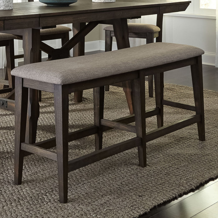 Double Bridge - Bench – Counter Benches by Liberty Furniture at Furniture Wholesale Plus , Nashville furniture store