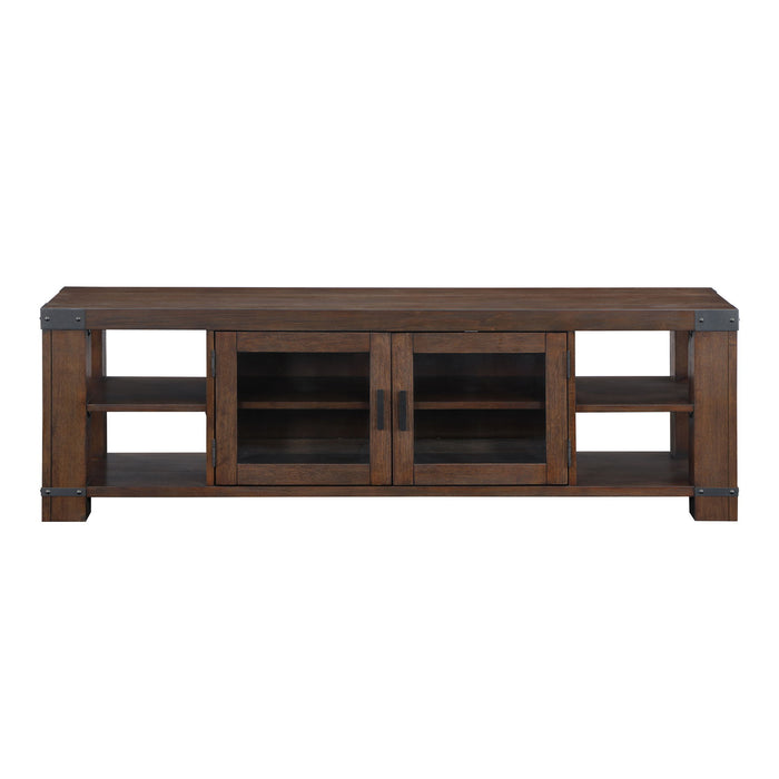 Arusha - TV Stand - Brown - Premium TV Stands from Steve Silver Furniture - Just $819! Shop now at Furniture Wholesale Plus  We are the best furniture store in Nashville, Hendersonville, Goodlettsville, Madison, Antioch, Mount Juliet, Lebanon, Gallatin, Springfield, Murfreesboro, Franklin, Brentwood