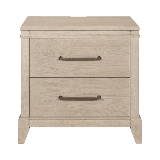 New Haven - Nightstand With Charging Station - Sanctuary White – Nightstands w/ Charging Stations by Liberty Furniture at Furniture Wholesale Plus , Nashville furniture store
