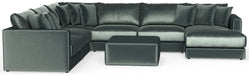 Remington - Modular Sofa And Cocktail Ottoman – 2 Piece Living Room Sets by Jackson at Furniture Wholesale Plus , Nashville furniture store