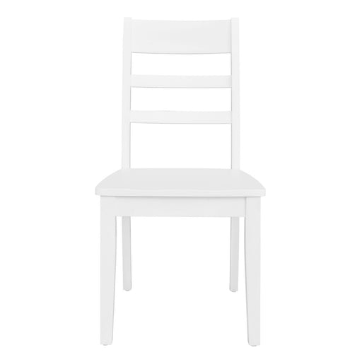 Landale - Ladderback Side Chair - Chestnut & White – Side Chairs by Liberty Furniture at Furniture Wholesale Plus , Nashville furniture store