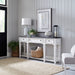 Allyson Park - Hall Table - Wirebrushed White / Charcoal – Console Tables by Liberty Furniture at Furniture Wholesale Plus , Nashville furniture store