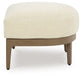 Serene Bay - Dark Brown / White - Ottoman With Cushion - Premium Ottomans from Signature Design by Ashley® - Just $358! Shop now at Furniture Wholesale Plus  We are the best furniture store in Nashville, Hendersonville, Goodlettsville, Madison, Antioch, Mount Juliet, Lebanon, Gallatin, Springfield, Murfreesboro, Franklin, Brentwood