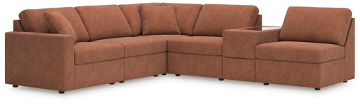 Modmax - L-Shaped Sectional - Spice – Stationary Sectionals by Signature Design by Ashley® at Furniture Wholesale Plus , Nashville furniture store