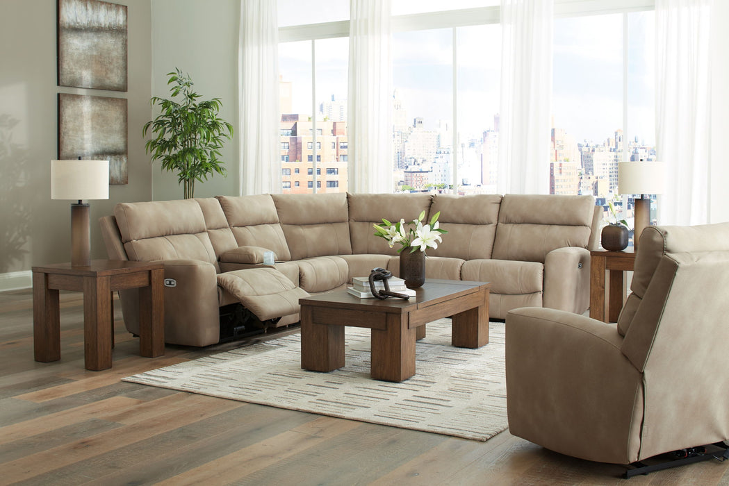 Next-Gen Durapella - Power Reclining Sectional Set – 6 Piece Living Room Sets by Signature Design by Ashley® at Furniture Wholesale Plus , Nashville furniture store