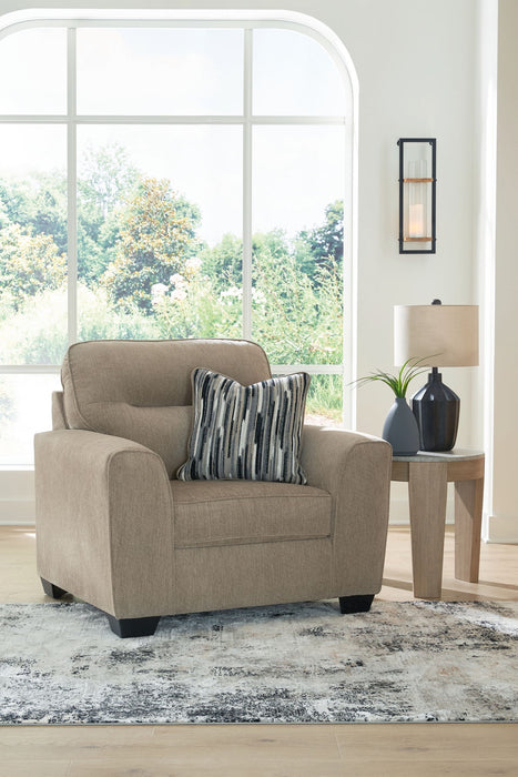 Olten - Living Room Set – Stationary Chair & Ottoman by Benchcraft® at Furniture Wholesale Plus , Nashville furniture store