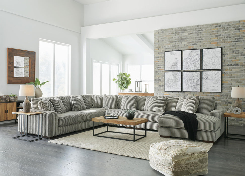 Lindyn - Sectional – Stationary Sectionals by Signature Design by Ashley® at Furniture Wholesale Plus , Nashville furniture store