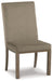 Chrestner - Dining UPH Side Chair (Set of 2) - Gray / Brown – Chair Sets by Signature Design by Ashley® at Furniture Wholesale Plus , Nashville furniture store