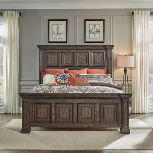 Big Valley - Panel Bed – Panel Beds by Liberty Furniture at Furniture Wholesale Plus , Nashville furniture store