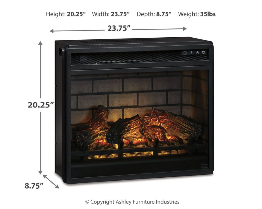 Entertainment Accessories - Fireplace Insert Infrared – Fireplace Inserts by Signature Design by Ashley® at Furniture Wholesale Plus , Nashville furniture store