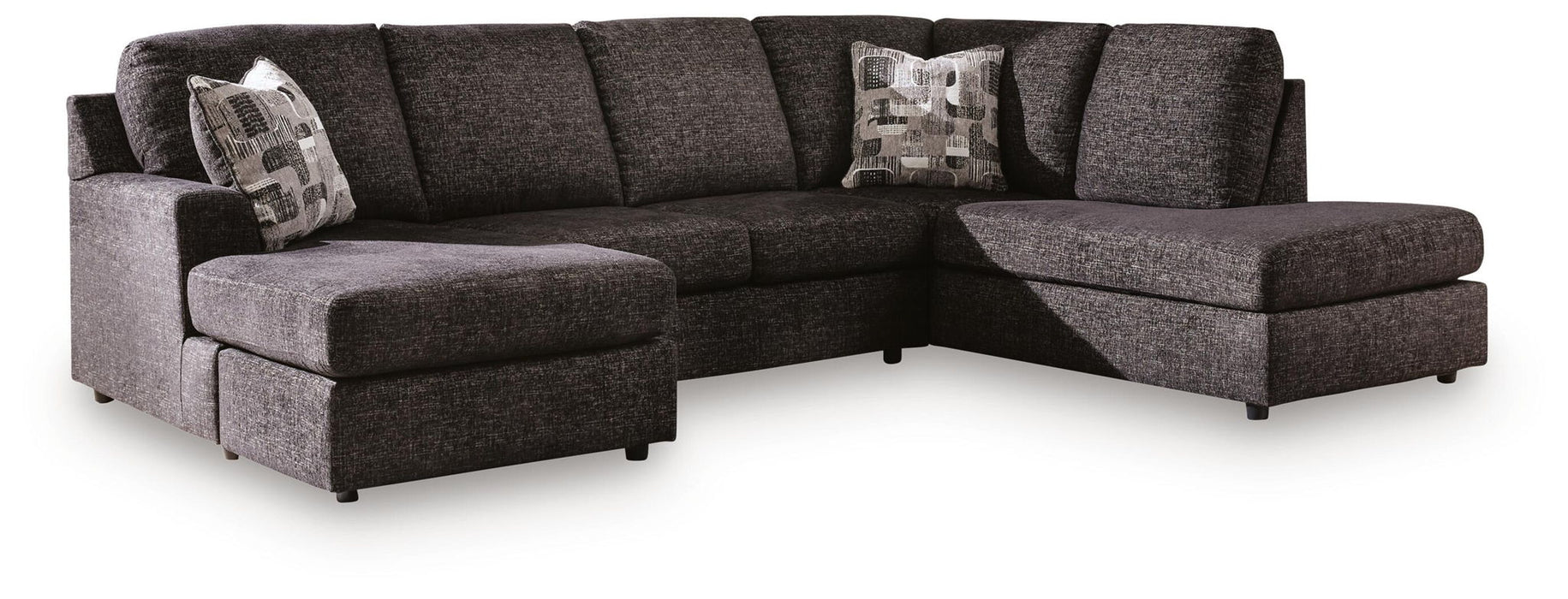 Lentiz - Sectional – Stationary Sectionals by Signature Design by Ashley® at Furniture Wholesale Plus , Nashville furniture store
