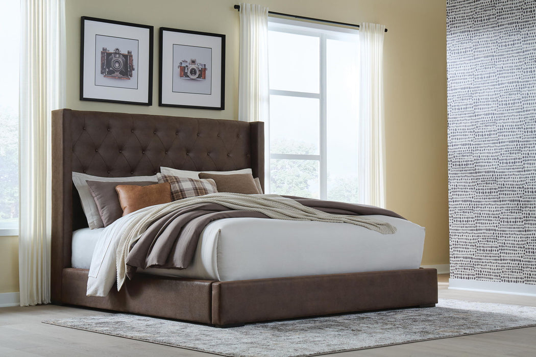 Lavernty - Upholstered Storage Bed – Storage Beds by Signature Design by Ashley® at Furniture Wholesale Plus , Nashville furniture store
