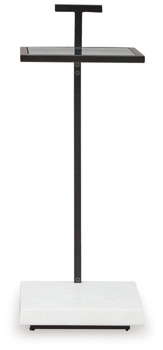 Mannill - Accent Table - Black / White – Accent Tables by Signature Design by Ashley® at Furniture Wholesale Plus , Nashville furniture store