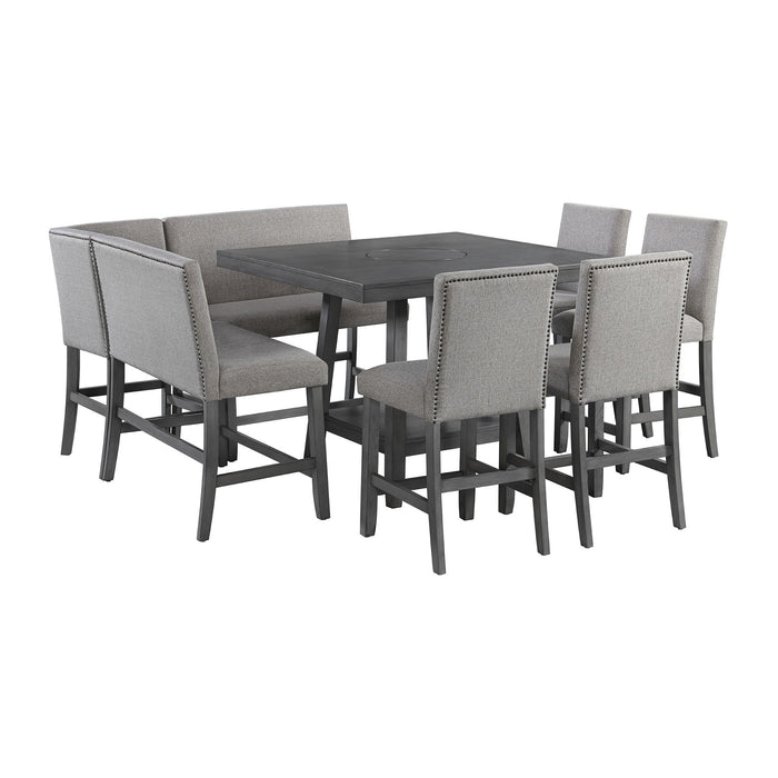 Seneca - Counter Height Dining Set – 5 Piece Dining Room Sets by Elements International at Furniture Wholesale Plus , Nashville furniture store