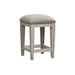 Heartland - Upholstered Console Stool - Antique White / Tobacco Tops – Counter Height (24"-27") by Liberty Furniture at Furniture Wholesale Plus , Nashville furniture store