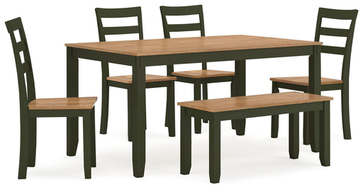 Gesthaven - Dining Room Table Set - Premium 6 Piece Dining Room Sets from Signature Design by Ashley® - Just $638! Shop now at Furniture Wholesale Plus  We are the best furniture store in Nashville, Hendersonville, Goodlettsville, Madison, Antioch, Mount Juliet, Lebanon, Gallatin, Springfield, Murfreesboro, Franklin, Brentwood