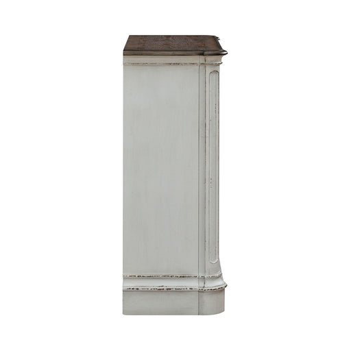 Magnolia Manor - Accent Cabinet - Antique White – Accent Cabinets by Liberty Furniture at Furniture Wholesale Plus , Nashville furniture store