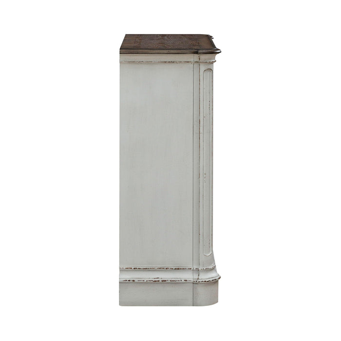 Magnolia Manor - Accent Cabinet - Antique White – Accent Cabinets by Liberty Furniture at Furniture Wholesale Plus , Nashville furniture store