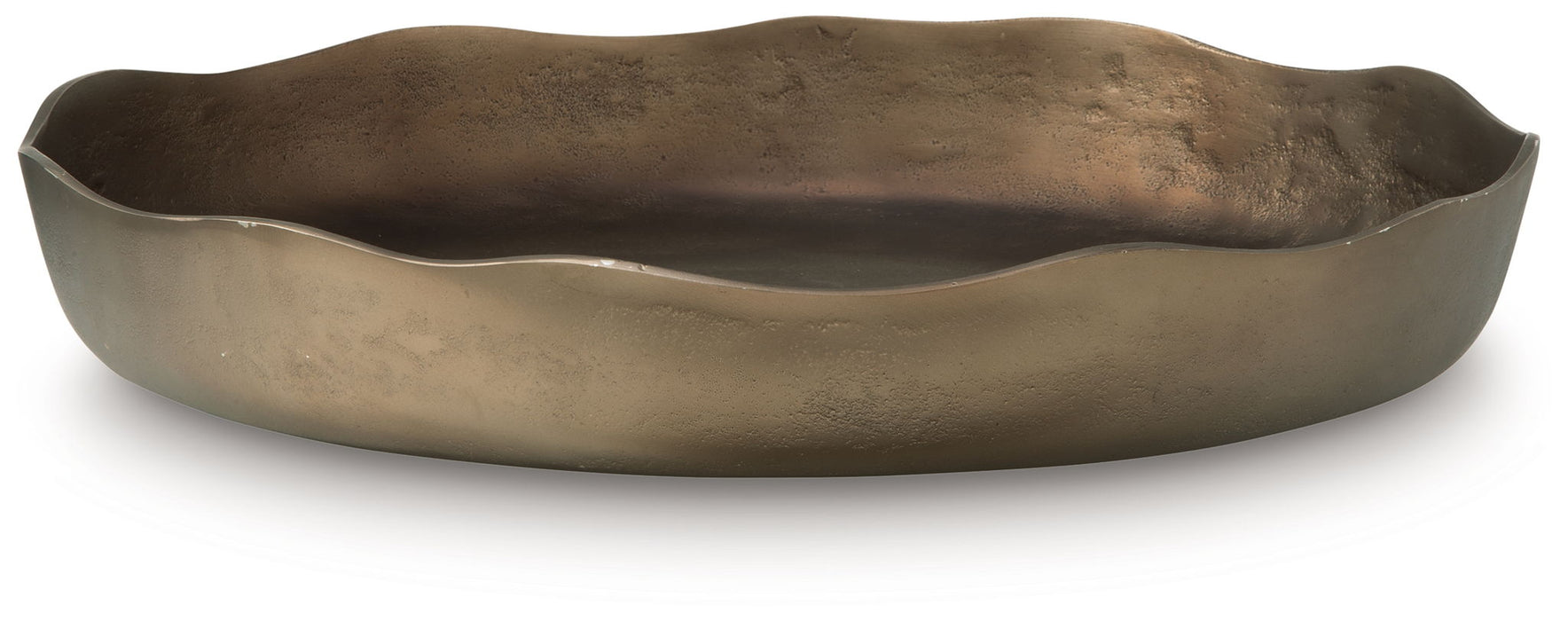 Wallmen - Tray - Champagne Gold Finish – Trays by Signature Design by Ashley® at Furniture Wholesale Plus , Nashville furniture store