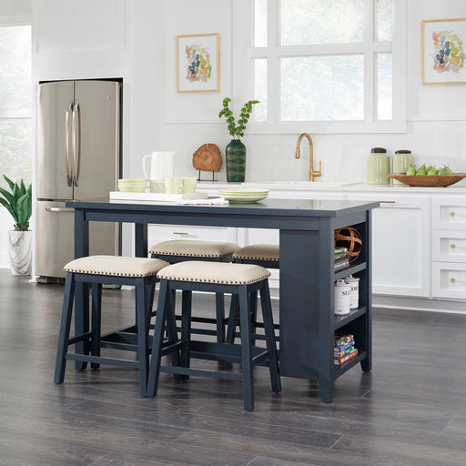 Brook Creek - Counter Set – 3 Piece Dining Room Sets by Liberty Furniture at Furniture Wholesale Plus , Nashville furniture store