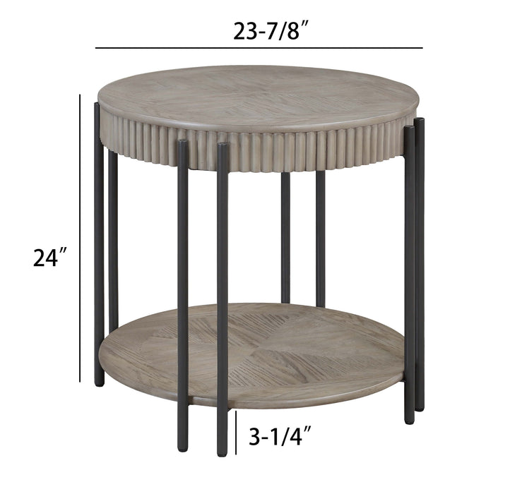 Providence - End Table - Light Brown – End Tables by Crown Mark at Furniture Wholesale Plus , Nashville furniture store