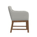 Glinda - Upholstered Fabric Dining Chair (Set of 2) - Brown / Light Gray – Chair Sets by Elements International at Furniture Wholesale Plus , Nashville furniture store