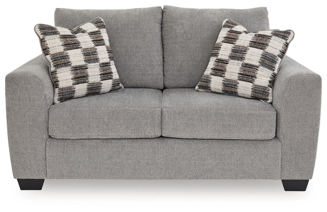 Loreo - Loveseat – Stationary Loveseats by Benchcraft® at Furniture Wholesale Plus , Nashville furniture store