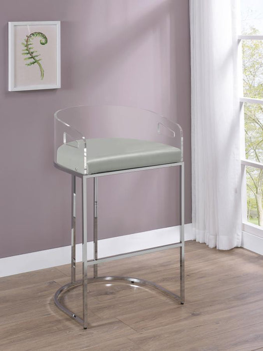 Thermosolis - Clear Acrylic Chair (Set of 2) - Premium Stool Sets from CoasterElevations - Just $589! Shop now at Furniture Wholesale Plus  We are the best furniture store in Nashville, Hendersonville, Goodlettsville, Madison, Antioch, Mount Juliet, Lebanon, Gallatin, Springfield, Murfreesboro, Franklin, Brentwood
