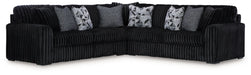 Midnight-Madness - Sectional Set – 4 Piece Living Room Sets by Signature Design by Ashley® at Furniture Wholesale Plus , Nashville furniture store