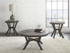 Alamo - 3 Piece Table Set - Gray – Table Sets by Steve Silver Furniture at Furniture Wholesale Plus , Nashville furniture store