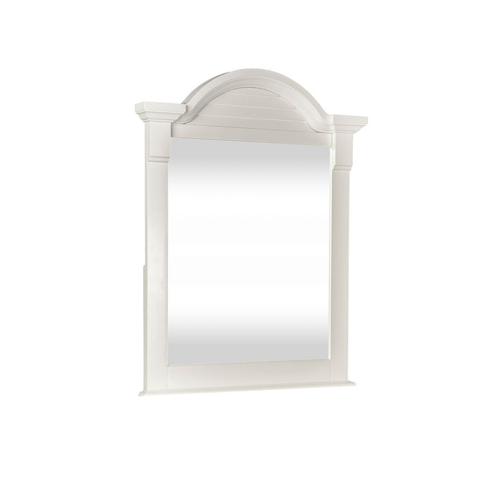 Summer House - Small Mirror - Oyster White – Mirrors by Liberty Furniture at Furniture Wholesale Plus , Nashville furniture store