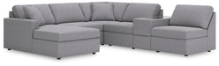 Modmax - Sectional - Granite – Stationary Sectionals by Signature Design by Ashley® at Furniture Wholesale Plus , Nashville furniture store