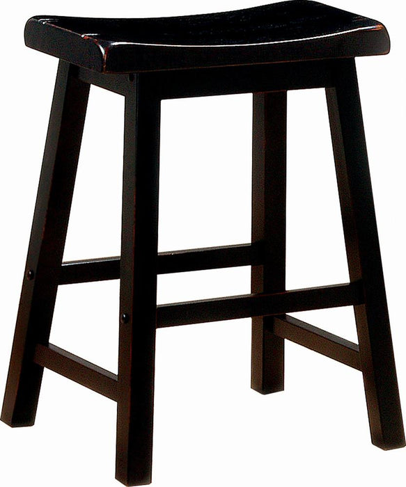 Durant Wooden Counter Height Stools Black (Set of 2) - Premium Barstool from Coaster Z2 Standard - Just $74! Shop now at Furniture Wholesale Plus  We are the best furniture store in Nashville, Hendersonville, Goodlettsville, Madison, Antioch, Mount Juliet, Lebanon, Gallatin, Springfield, Murfreesboro, Franklin, Brentwood