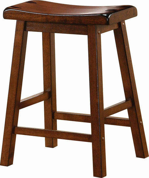 Durant Wooden Counter Height Stools Chestnut (Set of 2) - Premium Barstool from Coaster Z2 Standard - Just $74! Shop now at Furniture Wholesale Plus  We are the best furniture store in Nashville, Hendersonville, Goodlettsville, Madison, Antioch, Mount Juliet, Lebanon, Gallatin, Springfield, Murfreesboro, Franklin, Brentwood