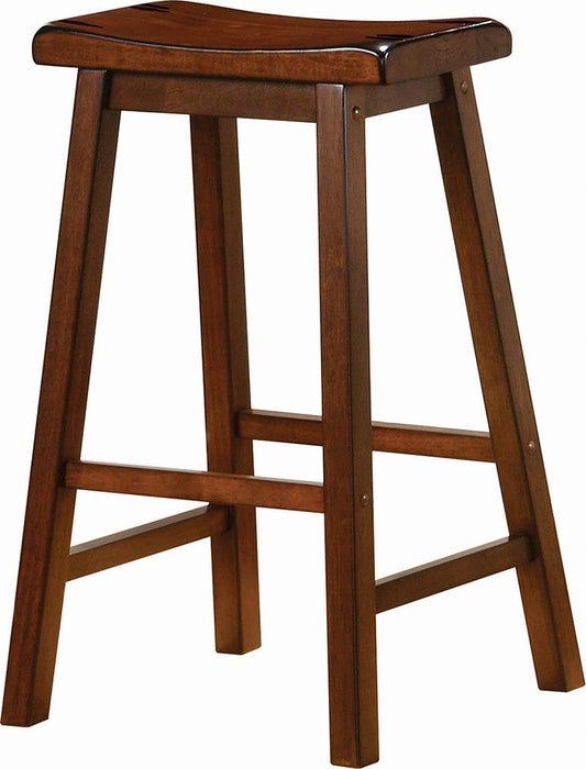 Durant Wooden Bar Stools Chestnut (Set of 2) - Premium Barstool from Coaster Z2 Standard - Just $78! Shop now at Furniture Wholesale Plus  We are the best furniture store in Nashville, Hendersonville, Goodlettsville, Madison, Antioch, Mount Juliet, Lebanon, Gallatin, Springfield, Murfreesboro, Franklin, Brentwood