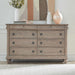 Rustic Traditions - 8 Drawer Dresser – Dresser & Mirror by Liberty Furniture at Furniture Wholesale Plus , Nashville furniture store