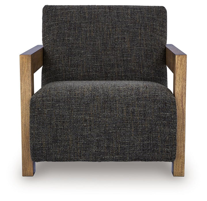 Dorney - Accent Chair - Charcoal / Brown – Accent Chairs by Signature Design by Ashley® at Furniture Wholesale Plus , Nashville furniture store