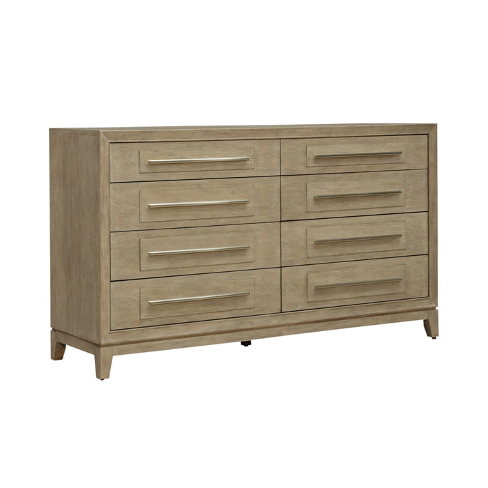 Brentwood - 8 Drawer Dresser - Sandstone – Dressers by Liberty Furniture at Furniture Wholesale Plus , Nashville furniture store