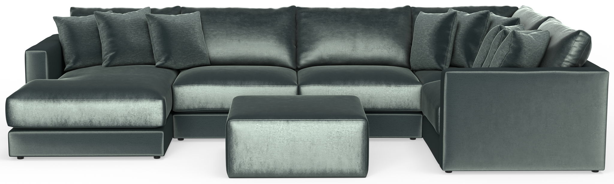 Remington - Modular Sofa And Cocktail Ottoman – 2 Piece Living Room Sets by Jackson at Furniture Wholesale Plus , Nashville furniture store